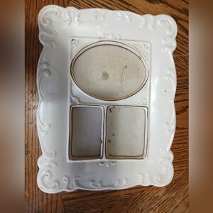 50‎ Year Old Porcelin Picture Frame. Vintage